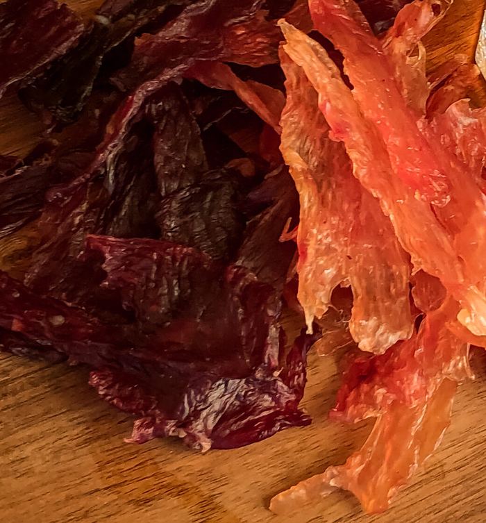 Chicken jerky, classic