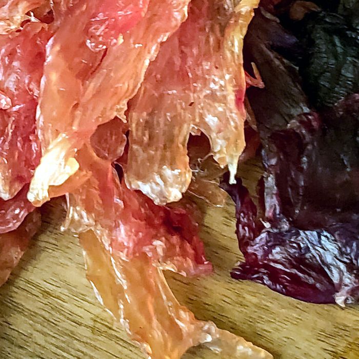 Chicken jerky, sweet & sour
