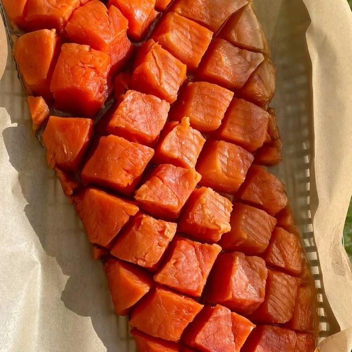Norwegian salmon yukola